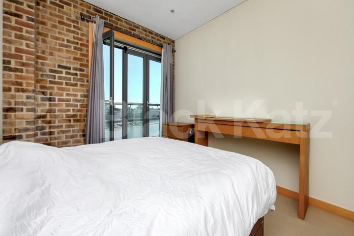 Over looking the banks of River Thames  Tea Trade Wharf, Shad Thames.